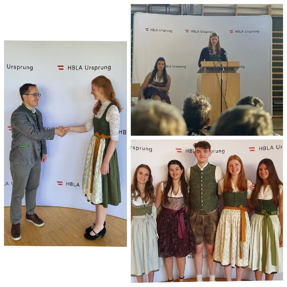 Foto von neuer Schulsprecherin